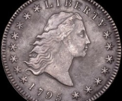 Монета Flowing Hair Dollar, 1 долар 1795, США, США
