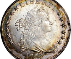 Монета Draped Bust Dollar, 1 долар 1798, США, США