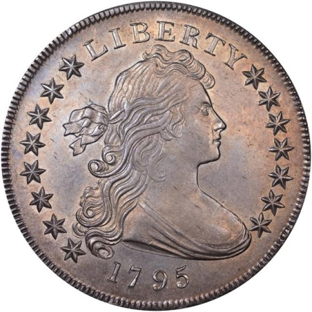 Монета Draped Bust Dollar, 1 долар 1795, США, США