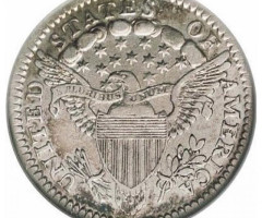 Монета Draped Bust Dollar, 1 долар 1800, США, США