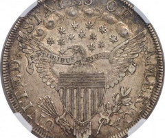 Монета Draped Bust Dollar, 1 долар 1798, США, США