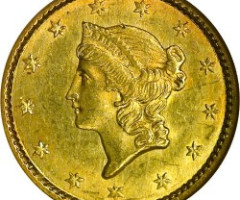 Монета Liberty Head, 1 долар 1850, США, США