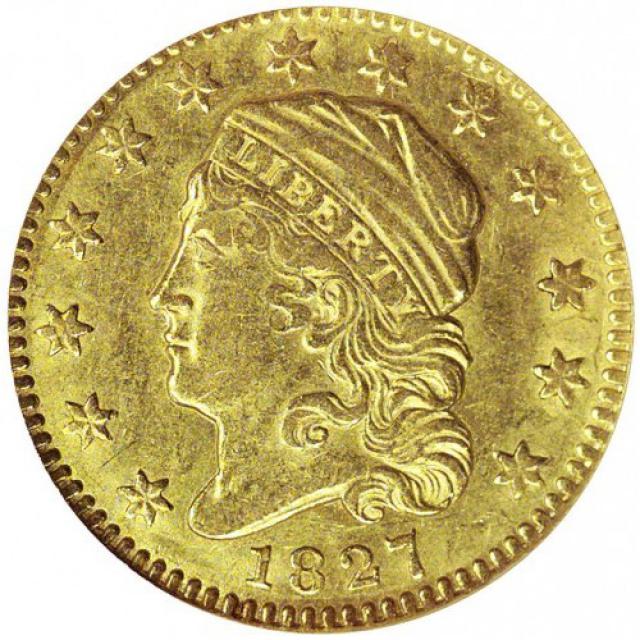 2½ долара 1827, США, США