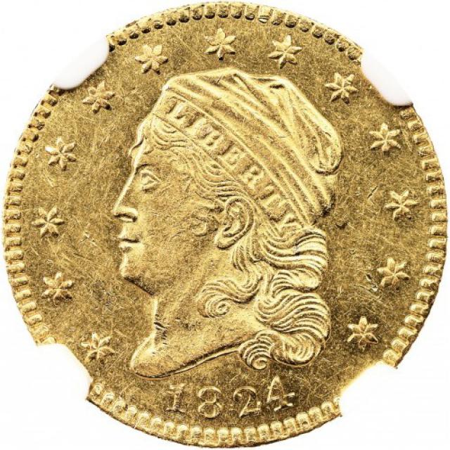 2½ долара 1824, США, США