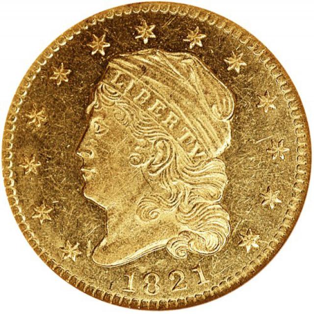 2½ долара 1821, США, США