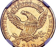 Монета Turban Head Quarter Eagle, 2½ долара 1832, США, США