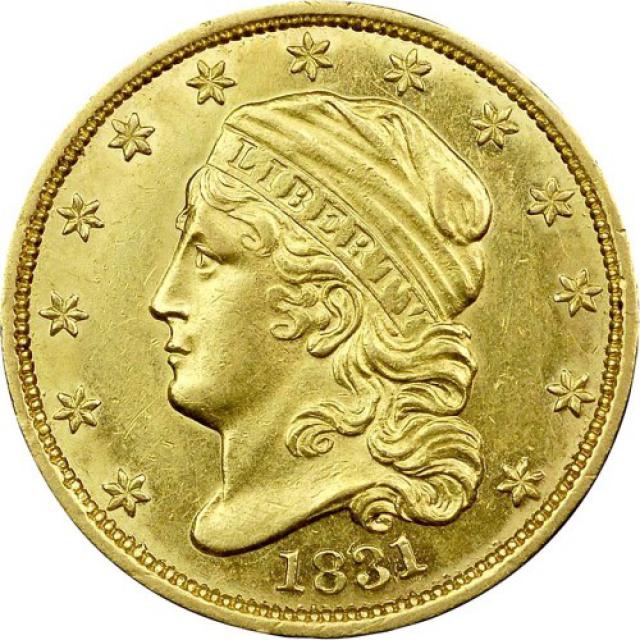 Монета Turban Head Quarter Eagle, 2½ долара 1831, США, США