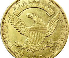 Монета Turban Head Quarter Eagle, 2½ долара 1831, США, США
