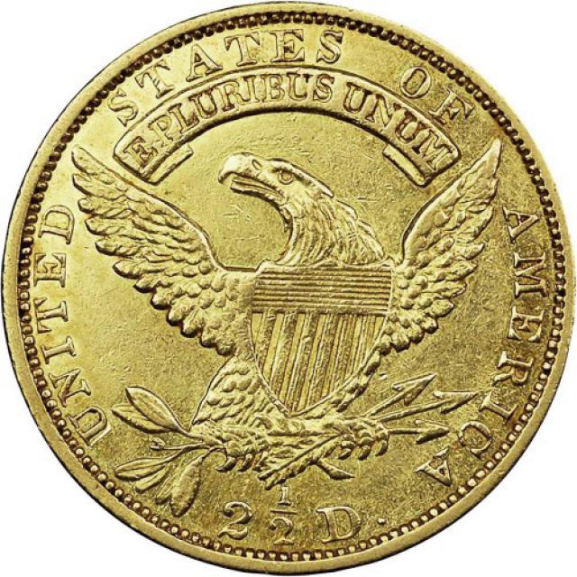 Монета Turban Head Quarter Eagle, 2½ долара 1830, США, США
