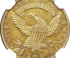 Монета Turban Head Quarter Eagle, 2½ долара 1829, США, США