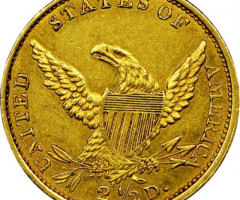 2½ долара 1837, США, США