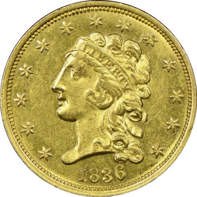 2½ долара 1836, США, США