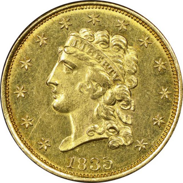 2½ долара 1835, США, США