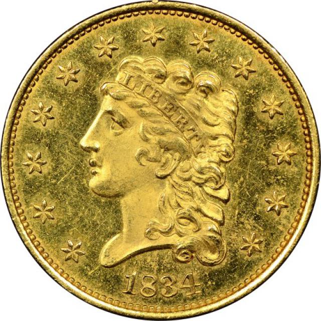 2½ долара 1834, США, США