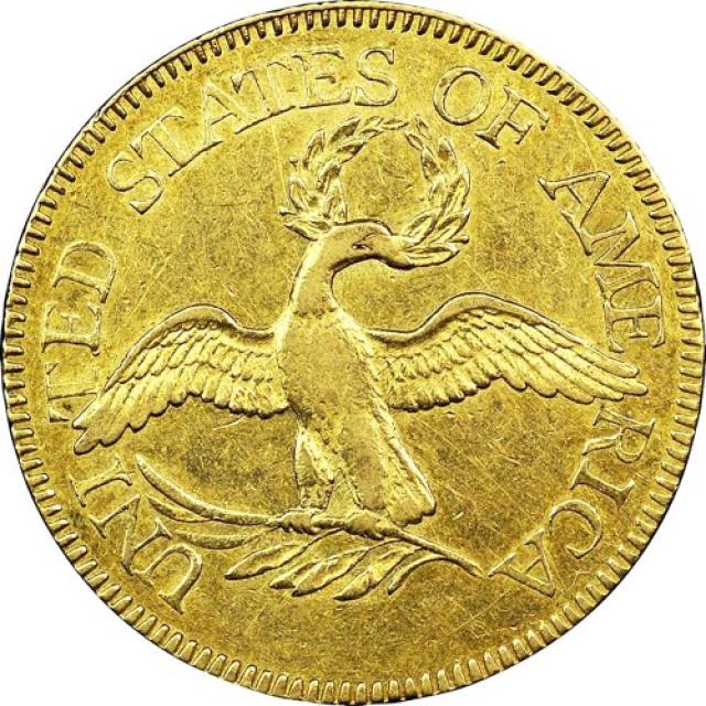 Монета Half Eagle, 5 доларів 1796, США, Капа Свободи