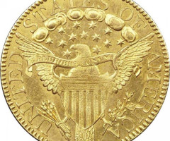 Монета Half Eagle, 5 доларів 1806, США, Капа Свободи