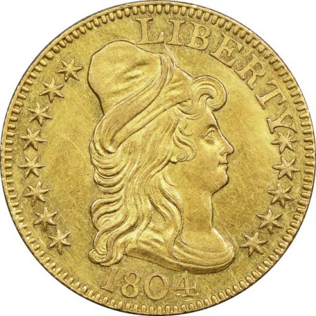 Монета Half Eagle, 5 доларів 1804, США, Капа Свободи