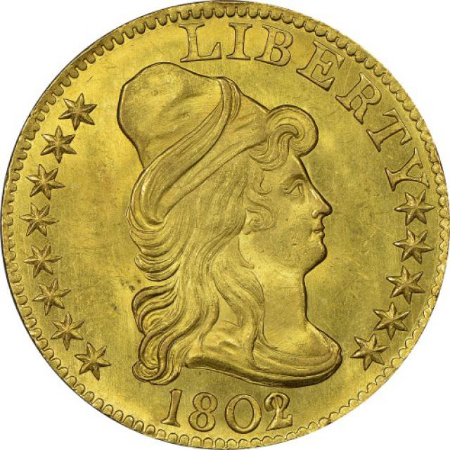 Монета Half Eagle, 5 доларів 1802, США, Капа Свободи