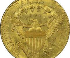 Монета Half Eagle, 5 доларів 1802, США, Капа Свободи