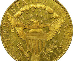 Монета Half Eagle, 5 доларів 1799, США, Капа Свободи