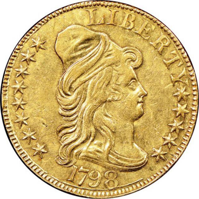 Монета Half Eagle, 5 доларів 1798, США, Капа Свободи