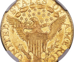 Монета Half Eagle, 5 доларів 1795, США, Капа Свободи