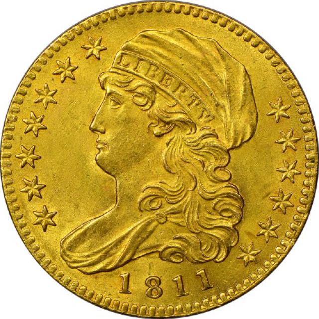 Монета Capped Bust, 5 доларів 1811, США, США