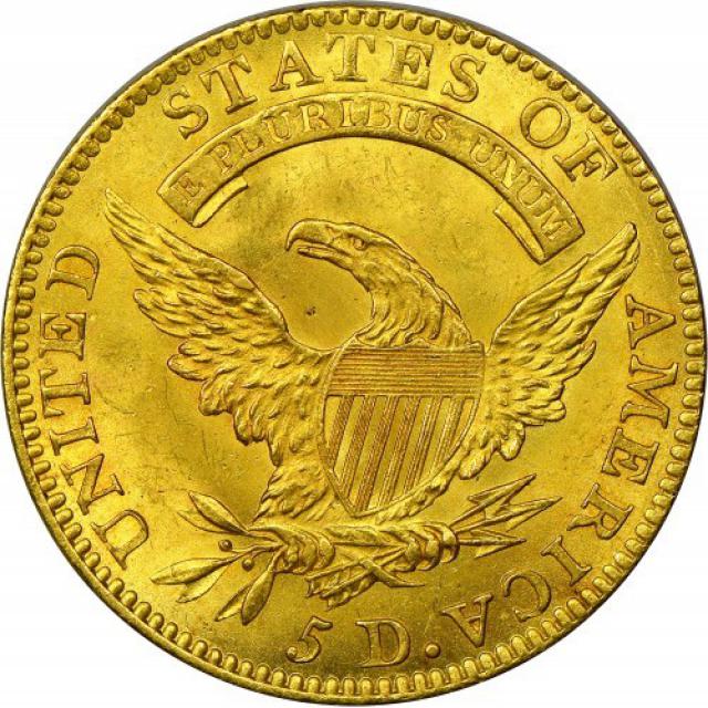 Монета Capped Bust, 5 доларів 1811, США, США