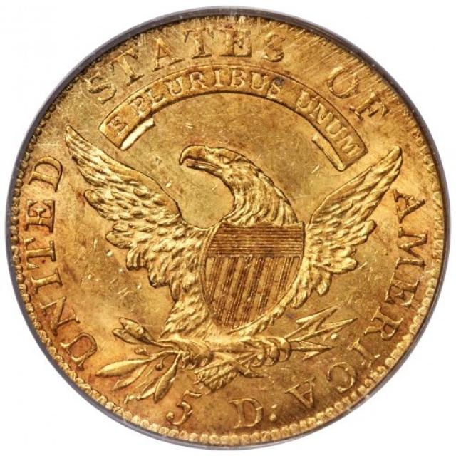 Монета Capped Bust, 5 доларів 1808, США, США