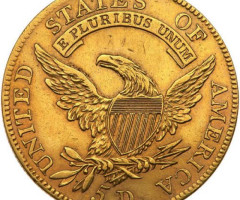 Монета Capped Bust, 5 доларів 1807, США, США