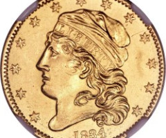 5 доларів 1834, США, США