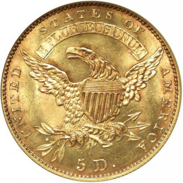 5 доларів 1830, США, США