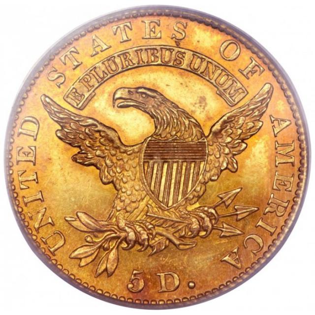 5 доларів 1829, США, США