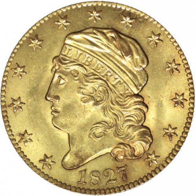 5 доларів 1827, США, США