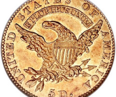 5 доларів 1825, США, США