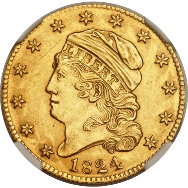 5 доларів 1824, США, США