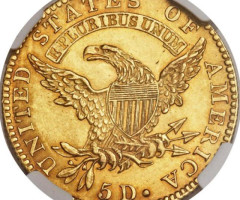 5 доларів 1824, США, США