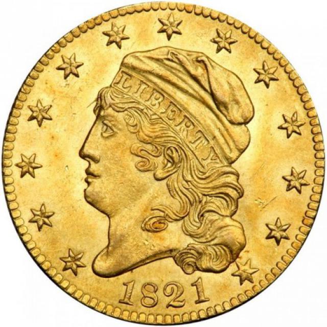 5 доларів 1821, США, США