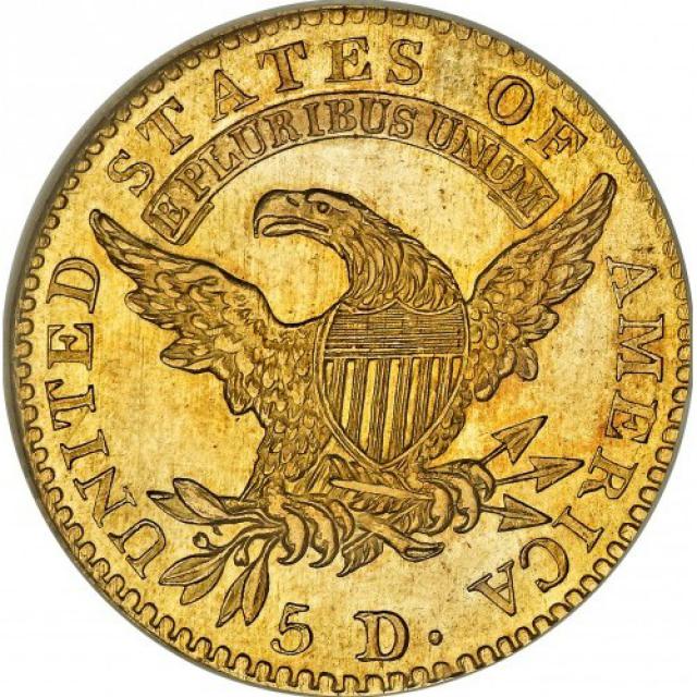 5 доларів 1815, США, США