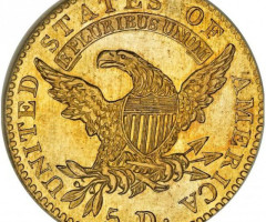 5 доларів 1815, США, США
