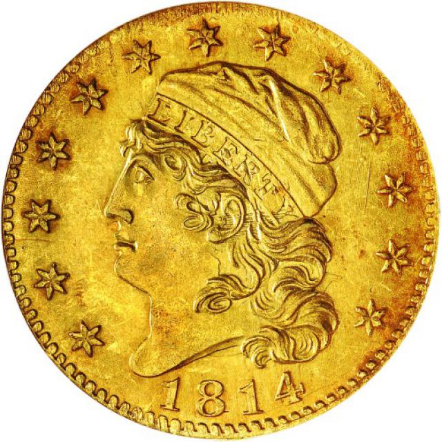 5 доларів 1814, США, США
