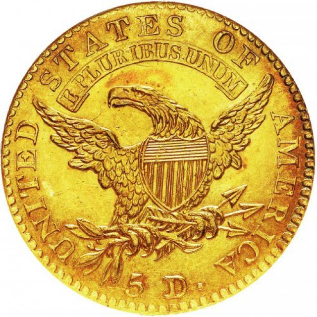 5 доларів 1814, США, США