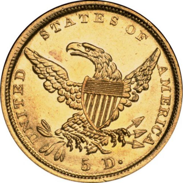 5 доларів 1838, США, США