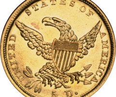 5 доларів 1838, США, США