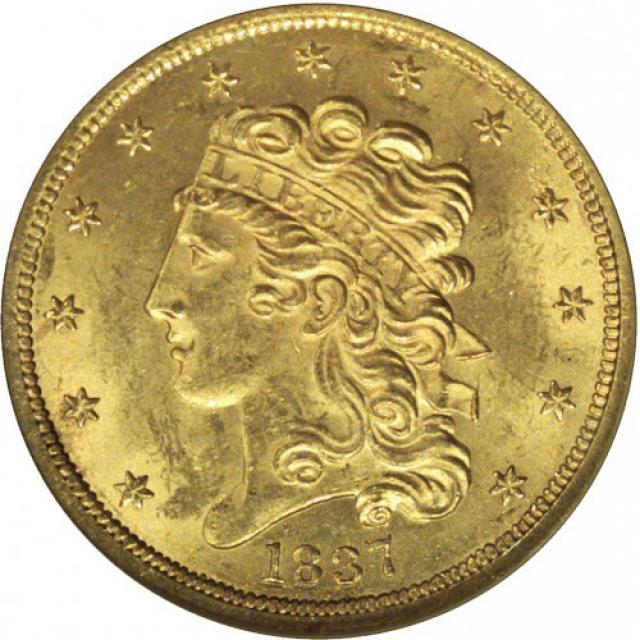 5 доларів 1837, США, США