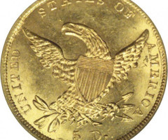 5 доларів 1837, США, США