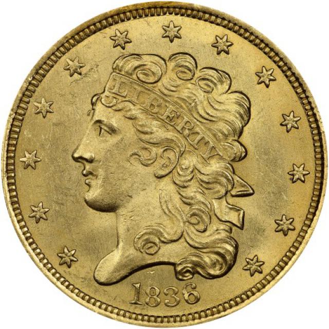 5 доларів 1836, США, США