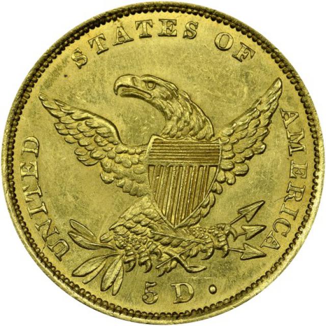 5 доларів 1834, США, США