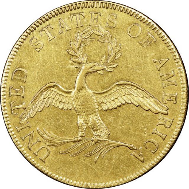 Монета Орел, 10 доларів 1796, США, Капа Свободи