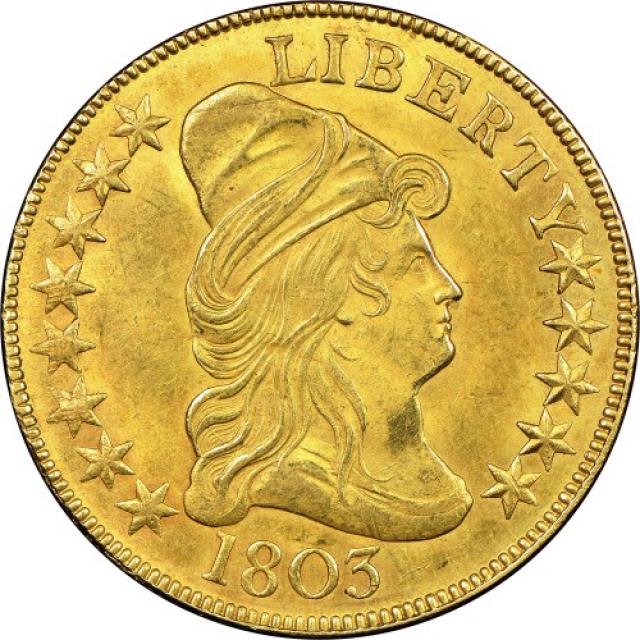 Монета Орел, 10 доларів 1803, США, Капа Свободи